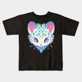 Kawaii Cute Wildcat Series - 021 Kids T-Shirt